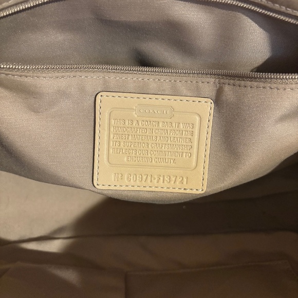Coach pink patchwork tote - Picture 2 of 6